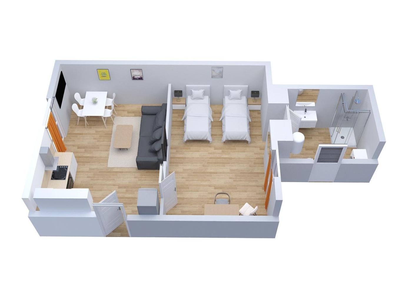 Appartsaintnazaire - Saint Nazaire - 5 Appartements - Centre Ville Екстериор снимка